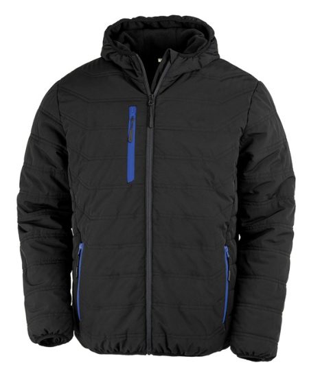 Recycled Padded Jacket - Black/Black Black/Grey Black/Lime Black/Orange Black/Red Black/Royal  - Jackets