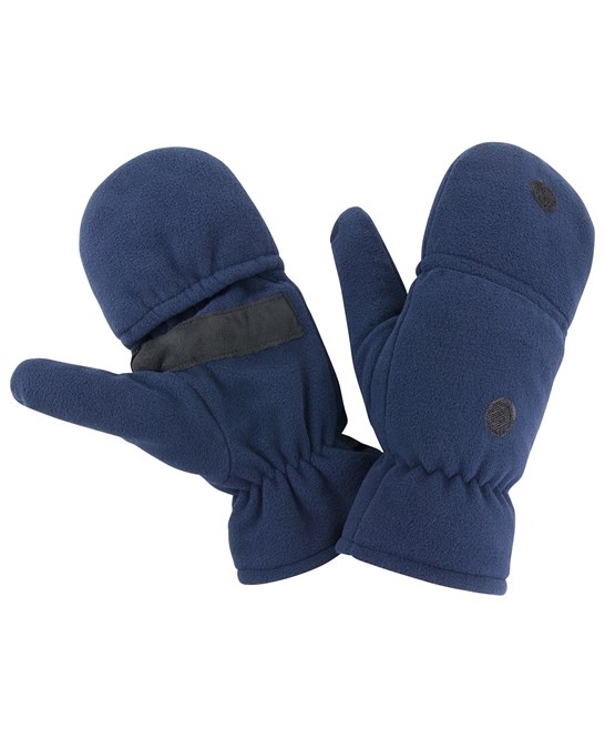 Multi-Wear, Glove-Mittens - Black Grey Navy Red  - Accessories