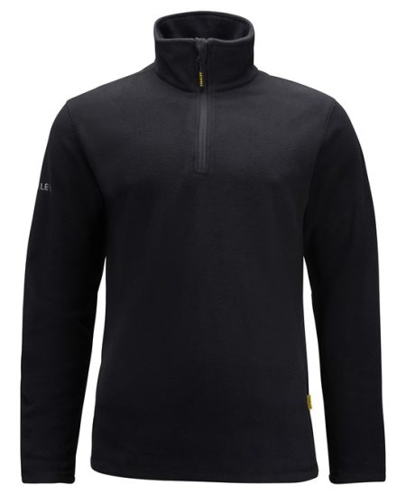 Regatta Zip-Up Fleece - Black Navy Grey  - Hoodies & Sweatshirts